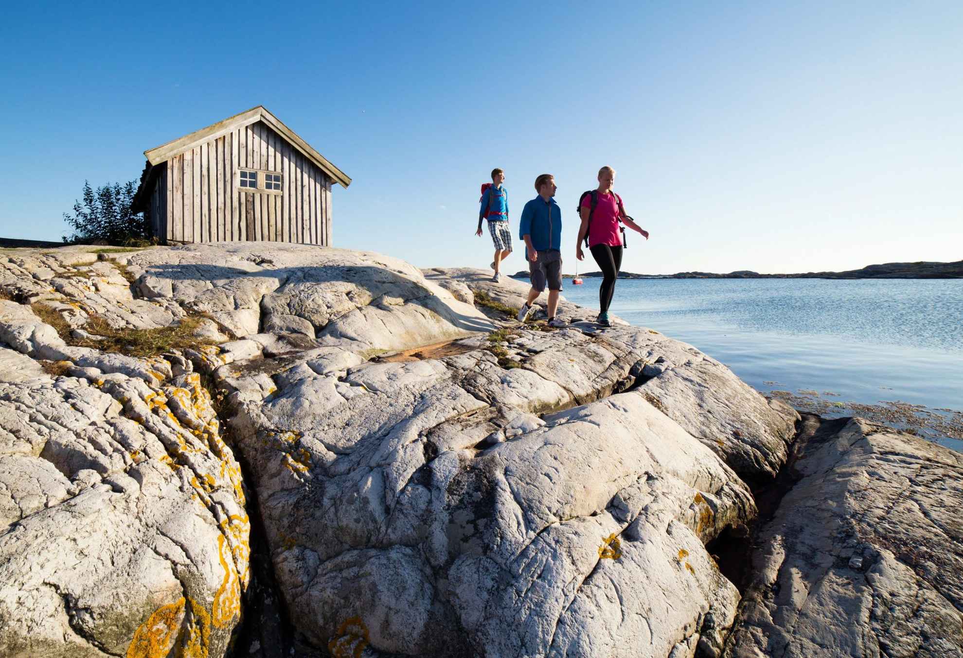 Koster eilanden in West-Zweden