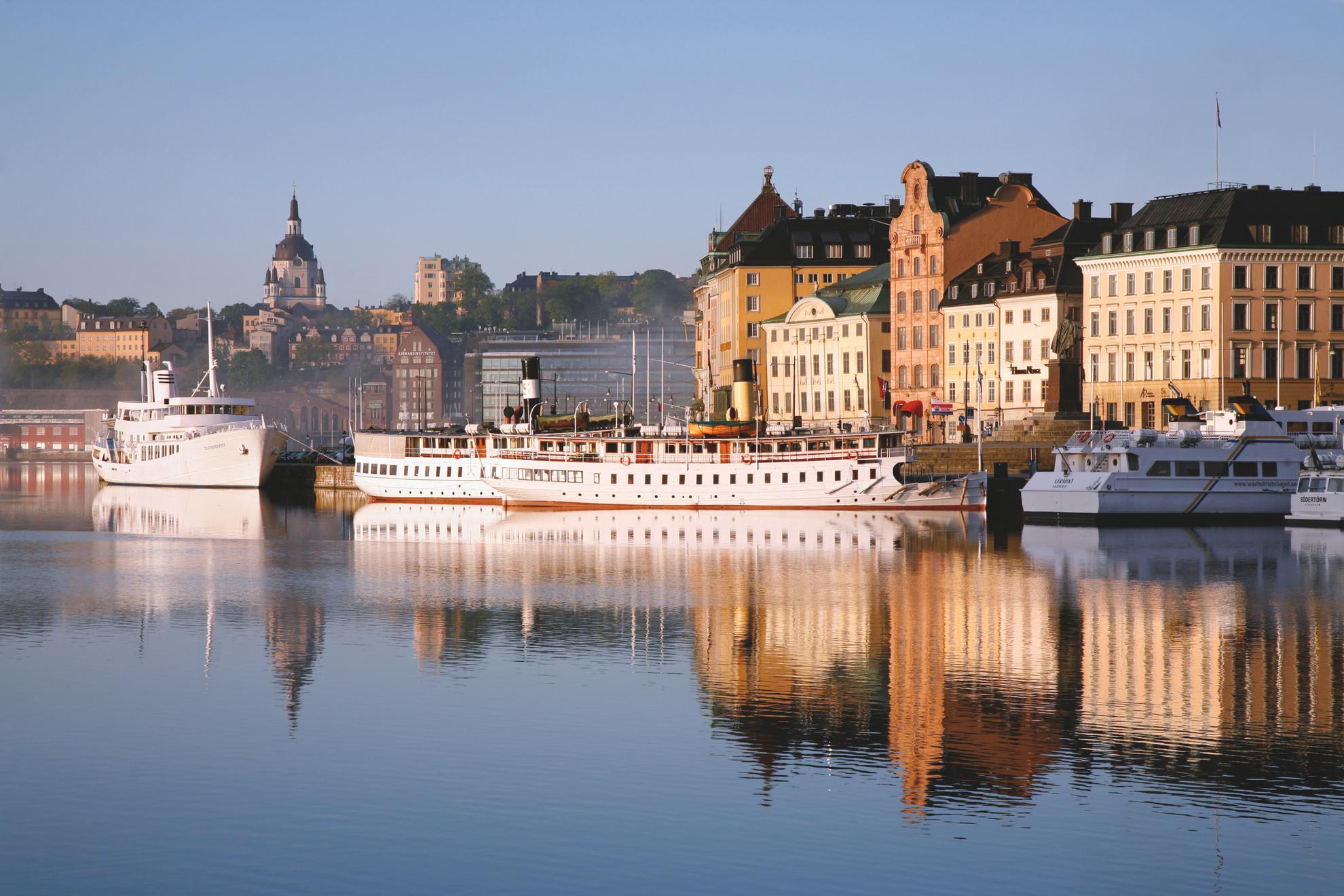 Skeppsbron, oude binnenstad van Stockholm