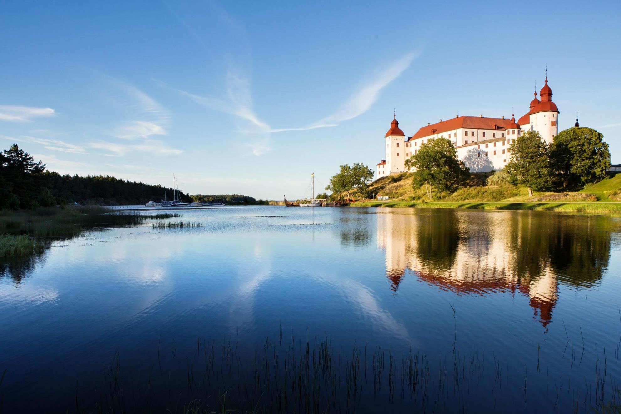 Een mooie zomerdag bij kasteel Läckö
